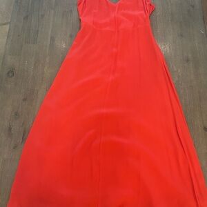 Wilfred Vibrant Red Maxi Dress